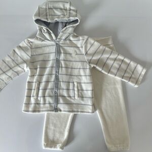 Mayoral 18M Cream Fleece Set. Girl or boy!